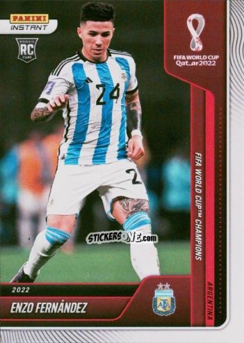 Sticker Enzo Fernandez - Instant FIFA World Cup Qatar 2022
 n. 125 - Panini