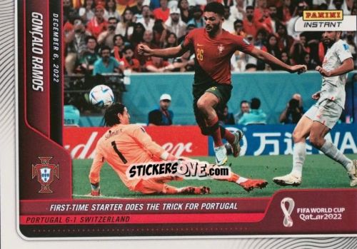 Figurina Goncalo Ramos - Instant FIFA World Cup Qatar 2022
 n. 97 - Panini
