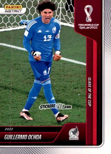 Cromo Guillermo Ochoa - Instant FIFA World Cup Qatar 2022
 n. 18 - Panini