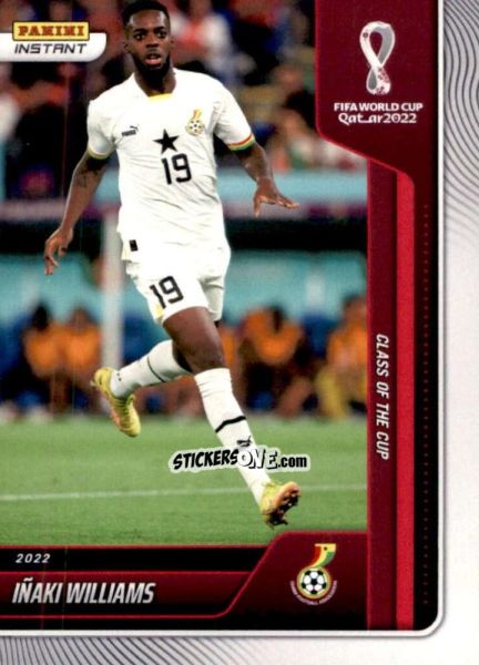 Figurina Inaki Williams - Instant FIFA World Cup Qatar 2022
 n. 14 - Panini