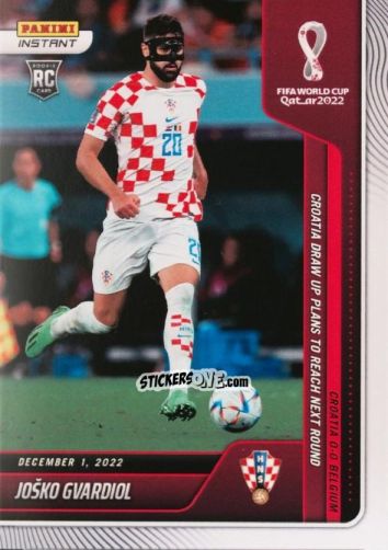 Figurina Josko Gvardiol - Instant FIFA World Cup Qatar 2022
 n. 78 - Panini