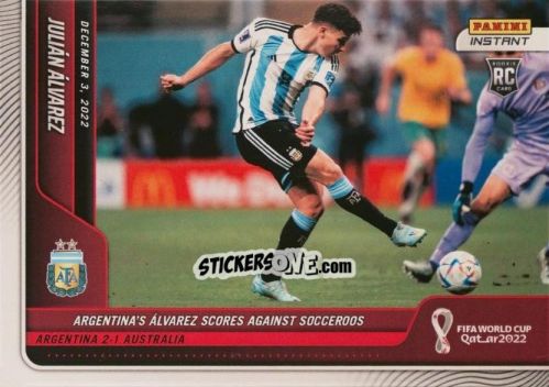 Cromo Julian Alvarez - Instant FIFA World Cup Qatar 2022
 n. 86 - Panini