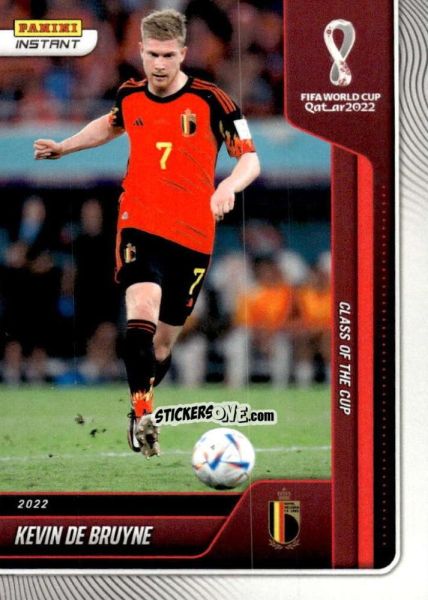 Cromo Kevin De Bruyne - Instant FIFA World Cup Qatar 2022
 n. 3 - Panini