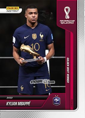 Sticker Kylian Mbappe - Instant FIFA World Cup Qatar 2022
 n. 133 - Panini