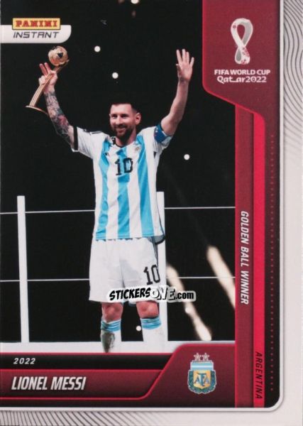 Cromo Lionel Messi - Instant FIFA World Cup Qatar 2022
 n. 132 - Panini