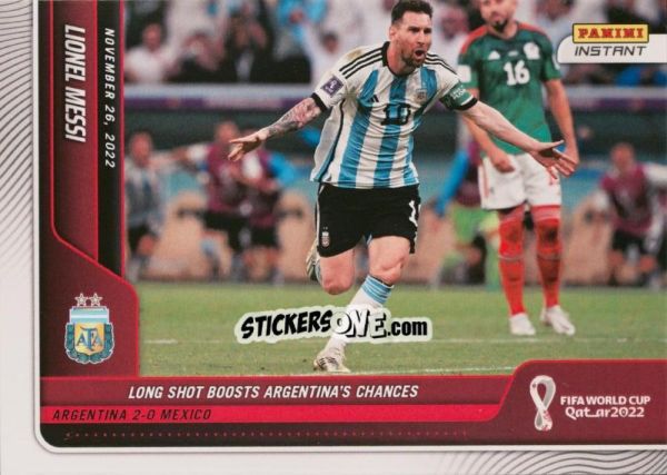 Cromo Lionel Messi - Instant FIFA World Cup Qatar 2022
 n. 56 - Panini