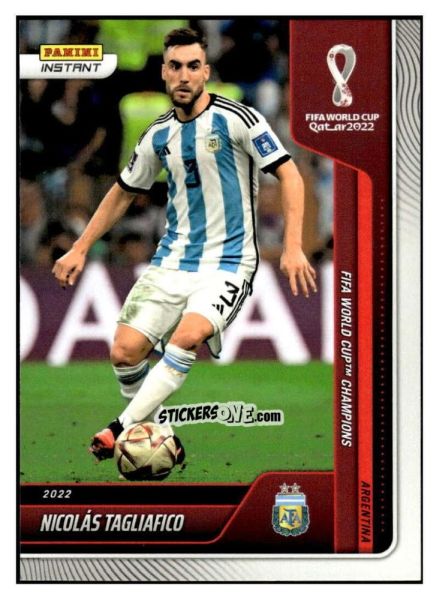 Sticker Nicolas Taglafico - Instant FIFA World Cup Qatar 2022
 n. 121 - Panini