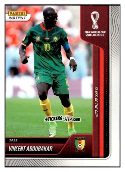 Cromo Vincent Aboubakar - Instant FIFA World Cup Qatar 2022
 n. 5 - Panini