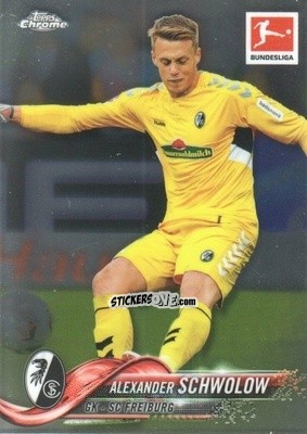 Figurina Alexander Schwolow - Bundesliga Chrome 2018-2019
 n. 87 - Topps