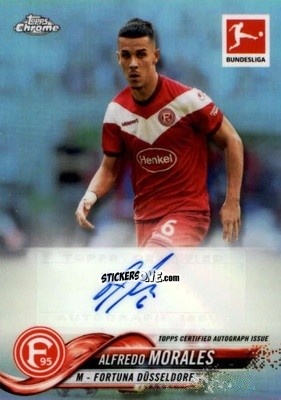 Cromo Alfredo Morales - Bundesliga Chrome 2018-2019
 n. 53A - Topps