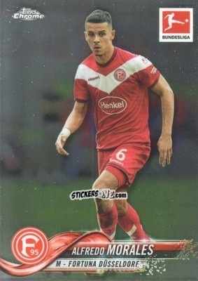 Cromo Alfredo Morales - Bundesliga Chrome 2018-2019
 n. 53 - Topps