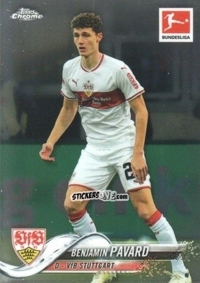Sticker Benjamin Pavard - Bundesliga Chrome 2018-2019
 n. 19 - Topps