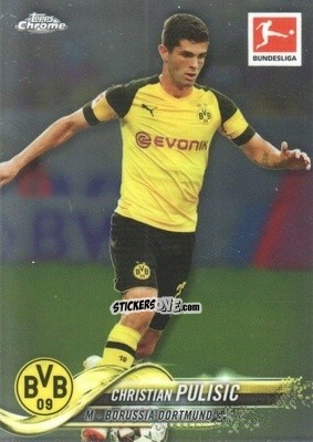 Cromo Christian Pulisic - Bundesliga Chrome 2018-2019
 n. 90 - Topps