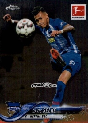 Cromo Davie Selke - Bundesliga Chrome 2018-2019
 n. 33 - Topps