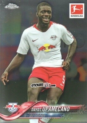 Figurina Dayot Upamecano - Bundesliga Chrome 2018-2019
 n. 77 - Topps