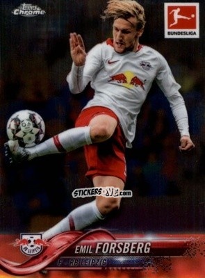 Cromo Emil Forsberg - Bundesliga Chrome 2018-2019
 n. 71 - Topps
