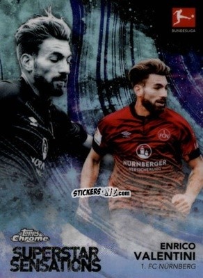 Cromo Enrico Valentini - Bundesliga Chrome 2018-2019
 n. SS-EV - Topps