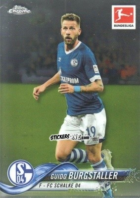 Cromo Guido Burgstaller - Bundesliga Chrome 2018-2019
 n. 74 - Topps