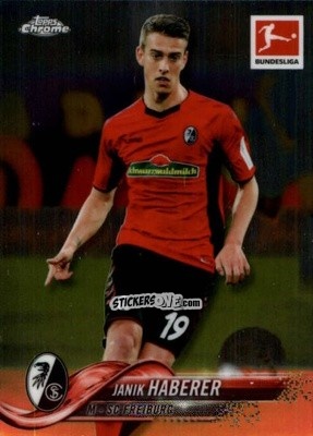 Figurina Janik Haberer - Bundesliga Chrome 2018-2019
 n. 3 - Topps