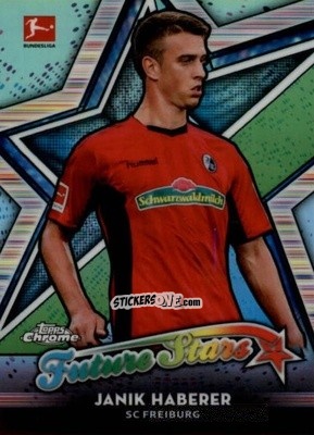 Figurina Janik Haberer - Bundesliga Chrome 2018-2019
 n. FS-JH - Topps