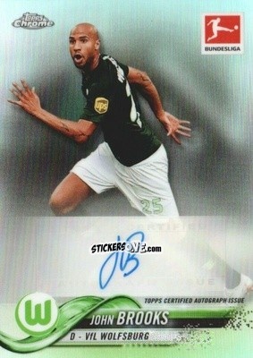 Figurina John Brooks - Bundesliga Chrome 2018-2019
 n. 15A - Topps