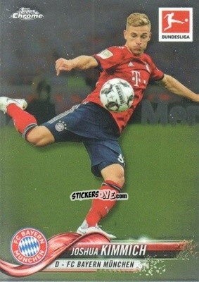 Cromo Joshua Kimmich - Bundesliga Chrome 2018-2019
 n. 52 - Topps