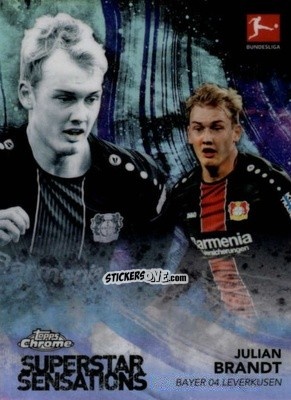 Figurina Julian Brandt - Bundesliga Chrome 2018-2019
 n. SS-JB - Topps