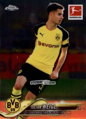 Cromo Julian Weigl - Bundesliga Chrome 2018-2019
 n. 86 - Topps