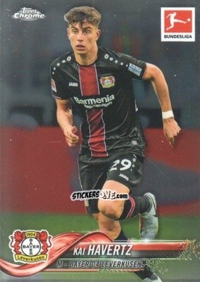 Figurina Kai Havertz - Bundesliga Chrome 2018-2019
 n. 12 - Topps