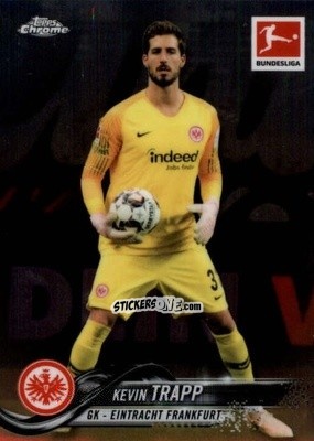Sticker Kevin Trapp - Bundesliga Chrome 2018-2019
 n. 44 - Topps