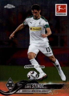 Cromo Lars Stindl - Bundesliga Chrome 2018-2019
 n. 36 - Topps