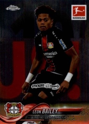 Sticker Leon Bailey - Bundesliga Chrome 2018-2019
 n. 38 - Topps