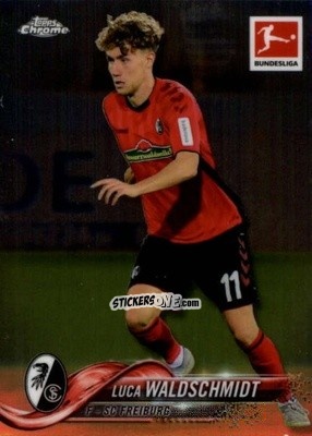 Sticker Luca Waldschmidt - Bundesliga Chrome 2018-2019
 n. 17 - Topps