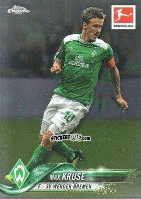 Sticker Max Kruse - Bundesliga Chrome 2018-2019
 n. 84 - Topps