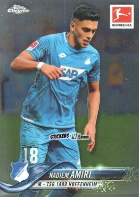 Figurina Nadiem Amiri - Bundesliga Chrome 2018-2019
 n. 9 - Topps