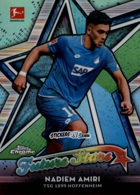Figurina Nadiem Amiri - Bundesliga Chrome 2018-2019
 n. FS-NA - Topps