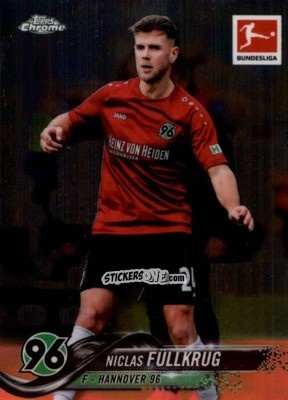 Sticker Niclas Füllkrug - Bundesliga Chrome 2018-2019
 n. 4 - Topps