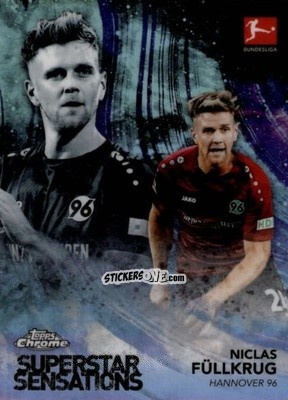 Sticker Niclas Füllkrug - Bundesliga Chrome 2018-2019
 n. SS-NF - Topps