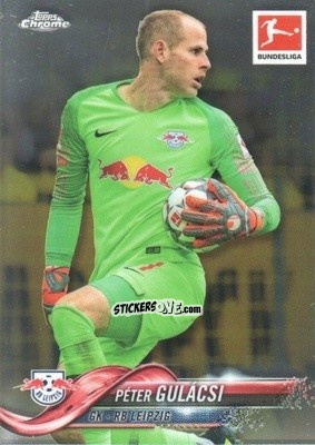 Sticker Péter Gulácsi - Bundesliga Chrome 2018-2019
 n. 79 - Topps