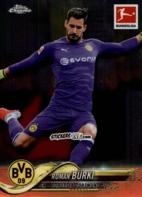 Sticker Roman Bürki - Bundesliga Chrome 2018-2019
 n. 14 - Topps