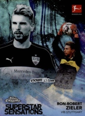 Sticker Ron-Robert Zieler - Bundesliga Chrome 2018-2019
 n. SS-RRZ - Topps