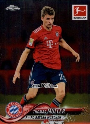Cromo Thomas Müller - Bundesliga Chrome 2018-2019
 n. 43 - Topps