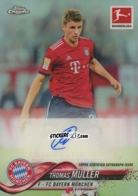Cromo Thomas Müller - Bundesliga Chrome 2018-2019
 n. 43A - Topps