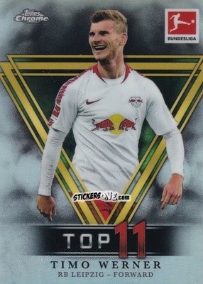 Figurina Timo Werner - Bundesliga Chrome 2018-2019
 n. TXI-TW - Topps