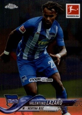 Cromo Valentino Lazaro - Bundesliga Chrome 2018-2019
 n. 69 - Topps