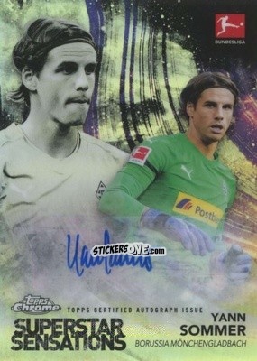 Figurina Yann Sommer - Bundesliga Chrome 2018-2019
 n. SS-YS-A - Topps