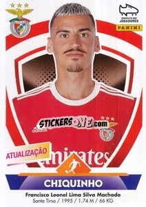 Cromo Chiquinho (Benfica) - Futebol 2022-2023
 n. 443 - Panini