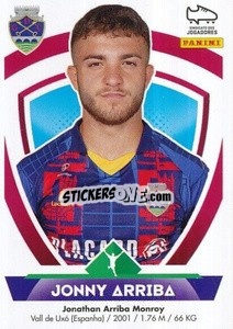 Figurina Jonny Arriba - Futebol 2022-2023
 n. 129 - Panini