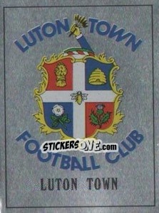 Cromo Luton Town Badge