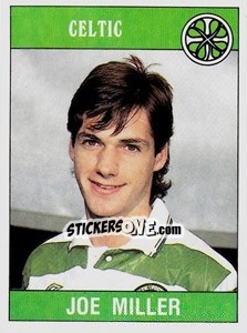 Cromo Joe Miller - UK Football 1989-1990 n. 349 - Panini
